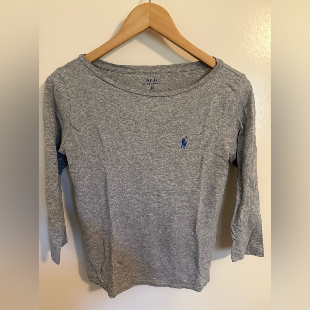 Polo Ralph Lauren gray cotton tshirt